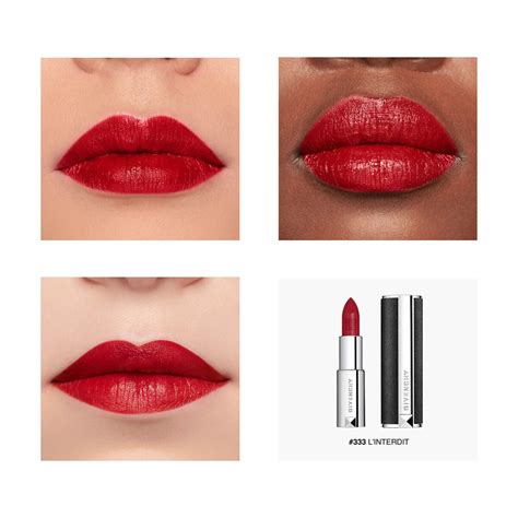 givenchy lippenstift 2017|Givenchy Rouge Interdit (13) Rouge Interdit Satin Lipstick (2017 .